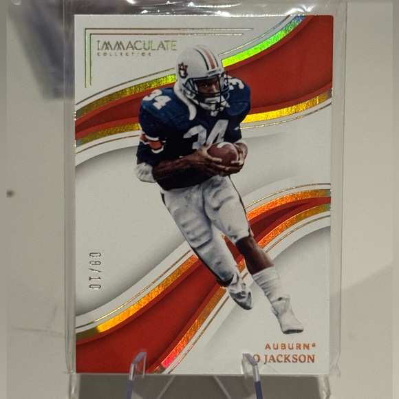 2023 Bo Jackson /10 Gold Panini Immaculate Collection. Mint condition - Picture 1 of 3